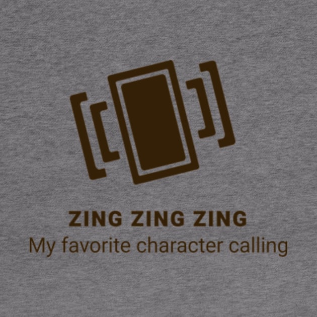 My Favorite Character Calling by sungraphica